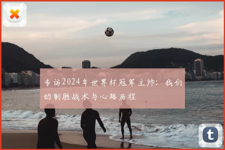 专访2024年世界杯冠军主帅：我们的制胜战术与心路历程