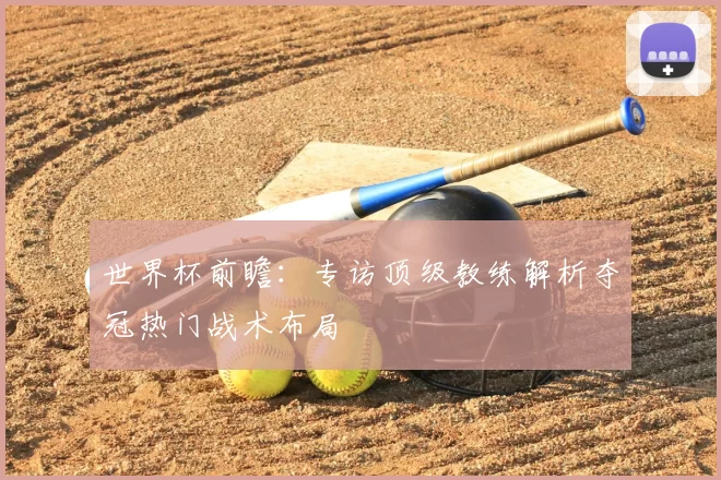 世界杯前瞻：专访顶级教练解析夺冠热门战术布局